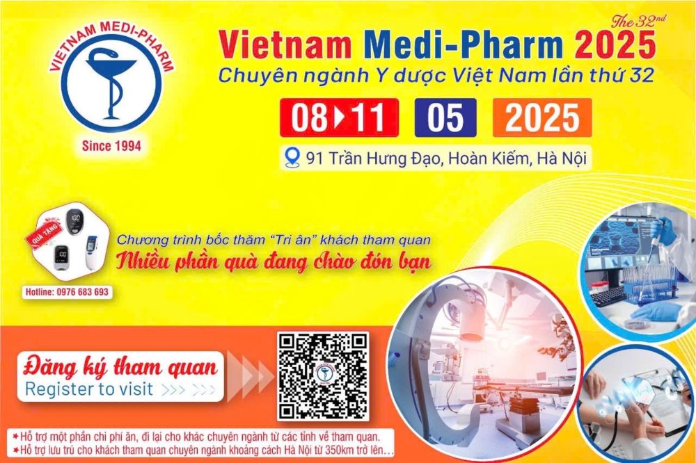 VIETNAM MEDI-PHARM 2025 có kế hoạch đón tiếp 12.000 lượt khách trong nước và quốc tế đến tham quan giao dịch VIETNAM MEDI-PHARM 2025 có kế hoạch đón tiếp 12.000 lượt khách trong nước và quốc tế đến tham quan giao dịch