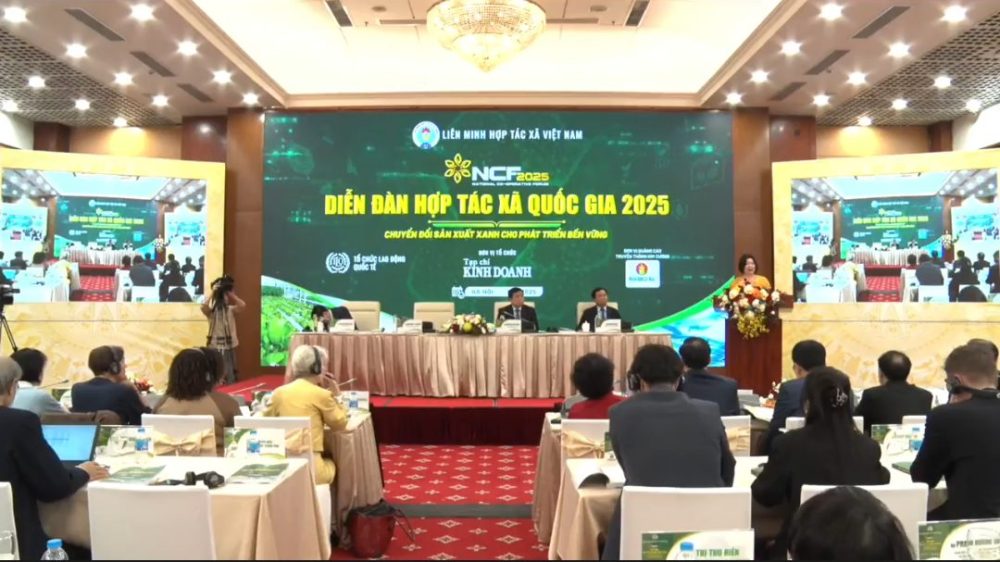 Diễn đàn Hợp tác xã Quốc gia 2025: Chuyển đổi sản xuất xanh cho phát triển bền vững