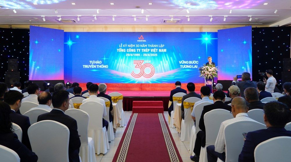Lễ kỷ niệm 30 năm thành lập Tổng Công ty Thép Việt Nam Lễ kỷ niệm 30 năm thành lập Tổng Công ty Thép Việt Nam
