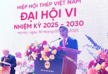 Ông Nghiêm Xuân Đa tiếp tục làm Chủ tịch Hiệp hội thép Việt Nam nhiệm kỳ 2025 -2030