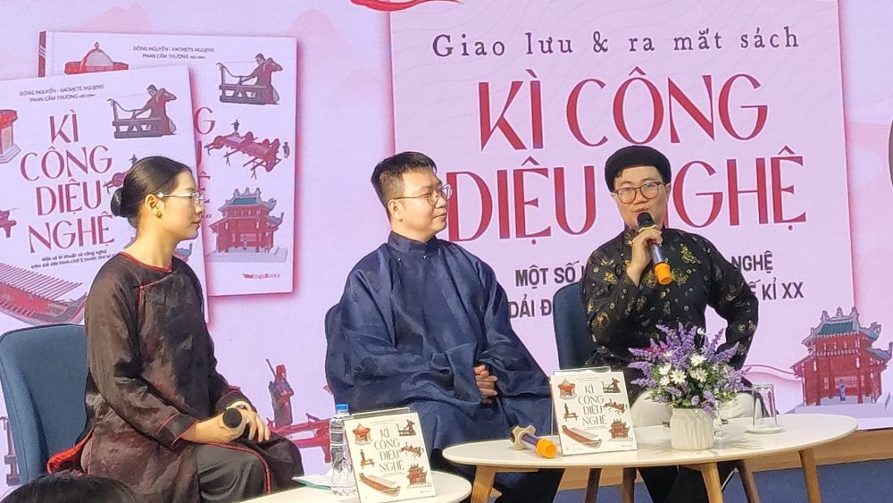 Cuốn sách Kì công diệu nghệ - giới thiệu 30 kĩ thuật và công nghệ nổi trội của người Việt xưa Cuốn sách Kì công diệu nghệ - giới thiệu 30 kĩ thuật và công nghệ nổi trội của người Việt xưa