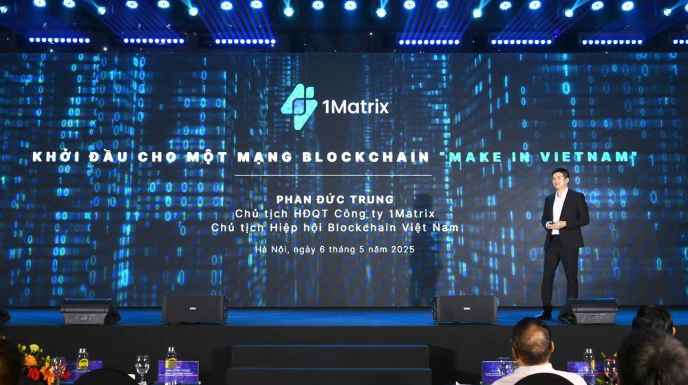 Ra mắt 1Matrix - khởi đầu mạng Blockchain Việt Nam Ra mắt 1Matrix - khởi đầu mạng Blockchain Việt Nam