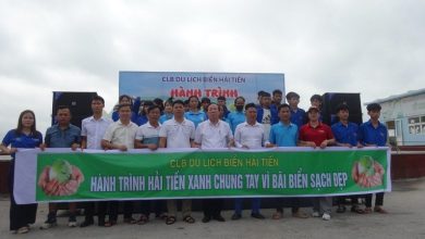 Câu lạc bộ Du lịch biển Hải Tiến - Hành trình vì một môi trường biển xanh, sạch, đẹp Câu lạc bộ Du lịch biển Hải Tiến - Hành trình vì một môi trường biển xanh, sạch, đẹp