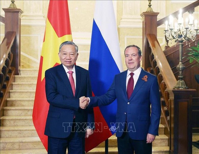 Tăng cường hợp tác Việt - Nga trên nhiều lĩnh vực then chốt Tăng cường hợp tác Việt - Nga trên nhiều lĩnh vực then chốt