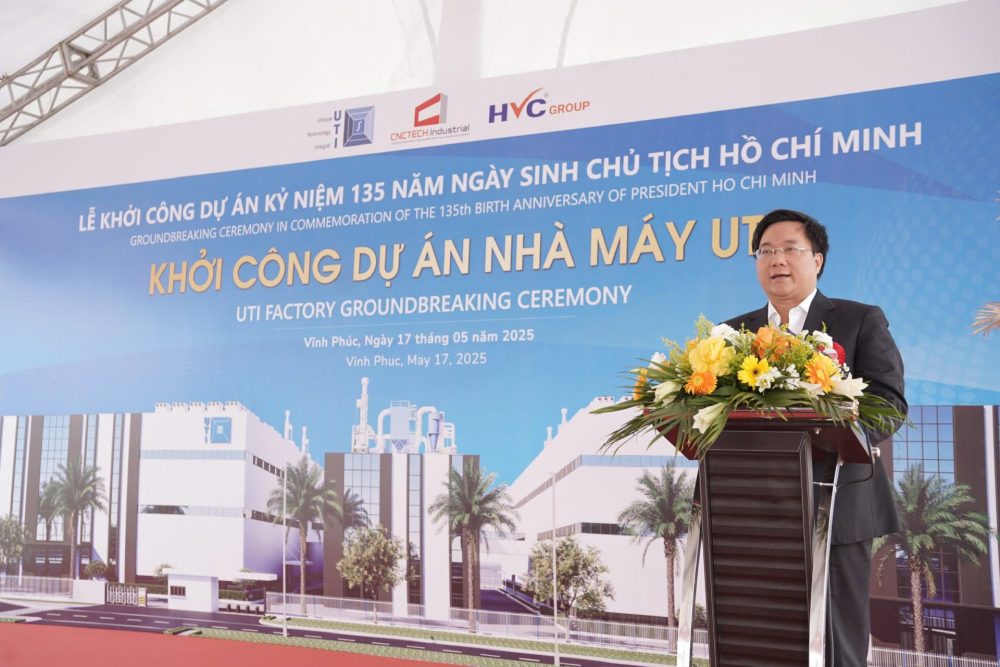 Vĩnh Phúc: Khởi công dự án nhà máy công nghệ cao trên 526 tỷ đồng
