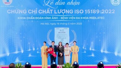 Medlatec – Đơn vị y tế đầu tiên tại Việt Nam đạt tiêu chuẩn ISO 15189:2022 trong chẩn đoán hình ảnh