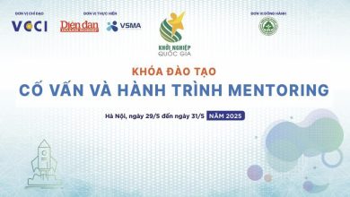29 - 31/5: khoá đào tạo cố vấn và hành trình mentoring