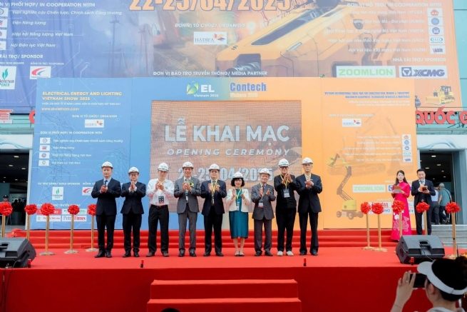 Khai mạc Triển lãm Quốc tế Contech Vietnam và EL Vietnam 2025 Khai mạc Triển lãm Quốc tế Contech Vietnam và EL Vietnam 2025