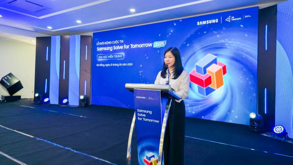 Samsung khởi động cuộc thi Samsung Solve for Tomorrow 2025 tại khu vực miền Trung Samsung khởi động cuộc thi Samsung Solve for Tomorrow 2025 tại khu vực miền Trung