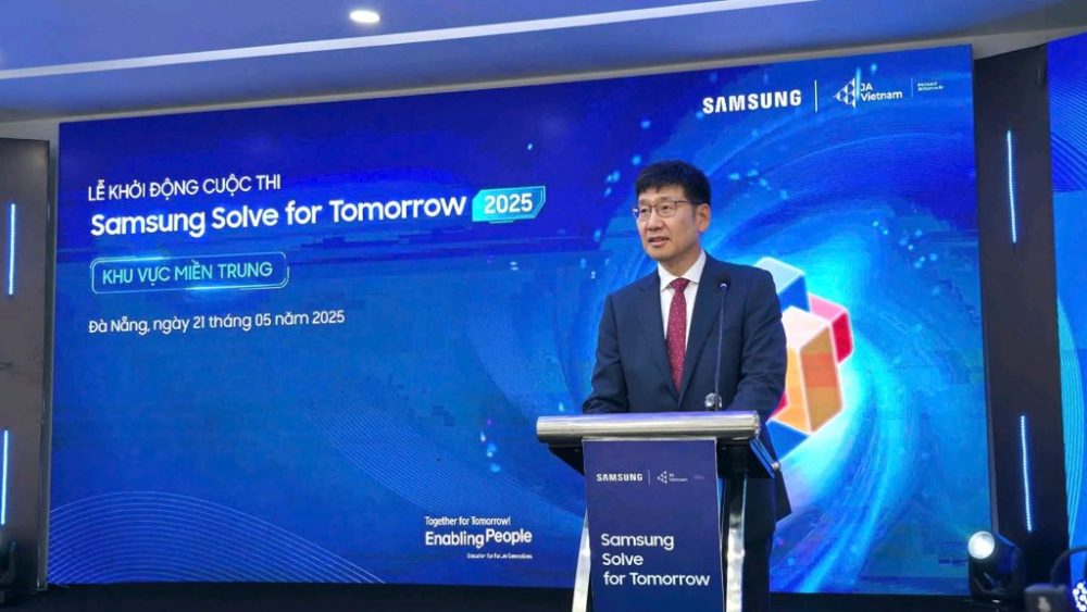 Samsung khởi động cuộc thi Samsung Solve for Tomorrow 2025 tại khu vực miền Trung Samsung khởi động cuộc thi Samsung Solve for Tomorrow 2025 tại khu vực miền Trung