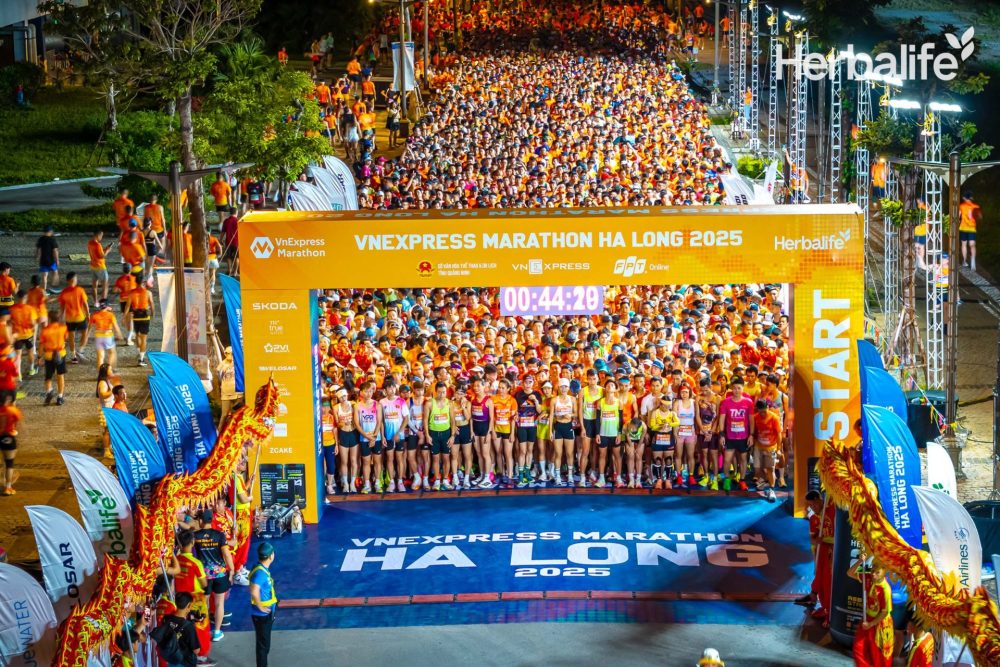 Herbalife Việt Nam đồng hành cùng giải chạy VnExpress Marathon Hạ Long 2025