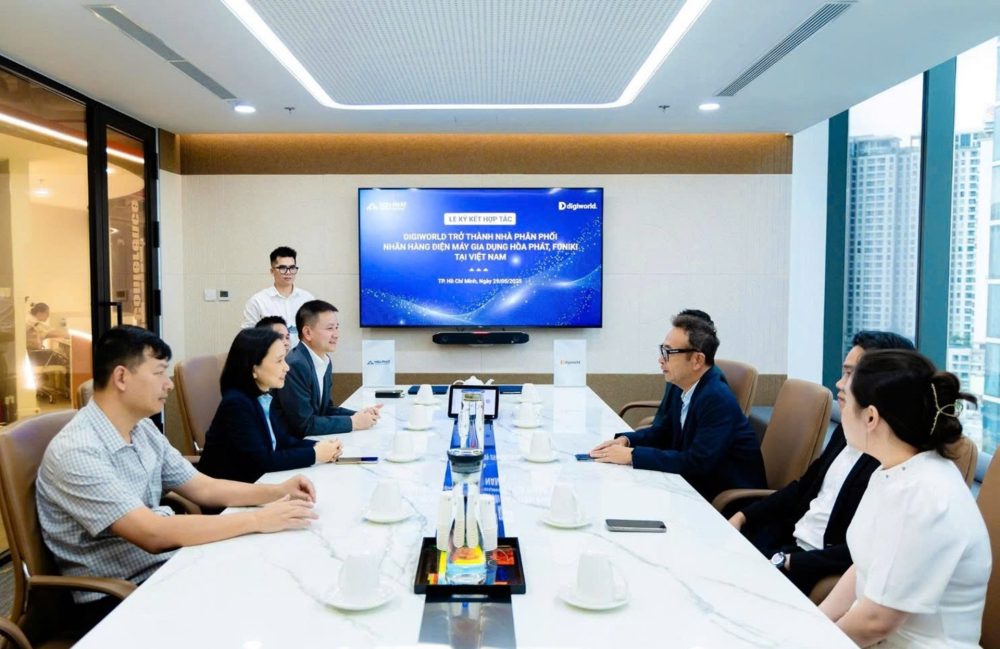 Digiworld chính thức trở thành nhà phân phối các sản phẩm điện máy Hòa Phát, Funiki trên toàn Digiworld chính thức trở thành nhà phân phối các sản phẩm điện máy Hòa Phát, Funiki trên toàn
