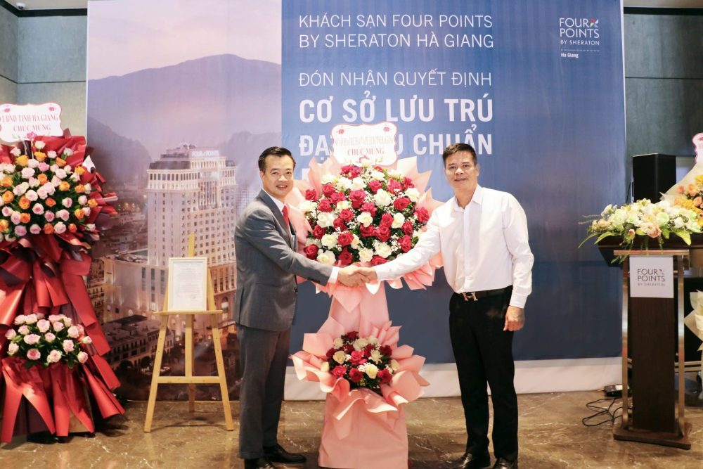 Hà Giang có khách sạn 5 sao đầu tiên được trao chứng nhận của Cục Du lịch Quốc gia Việt Nam