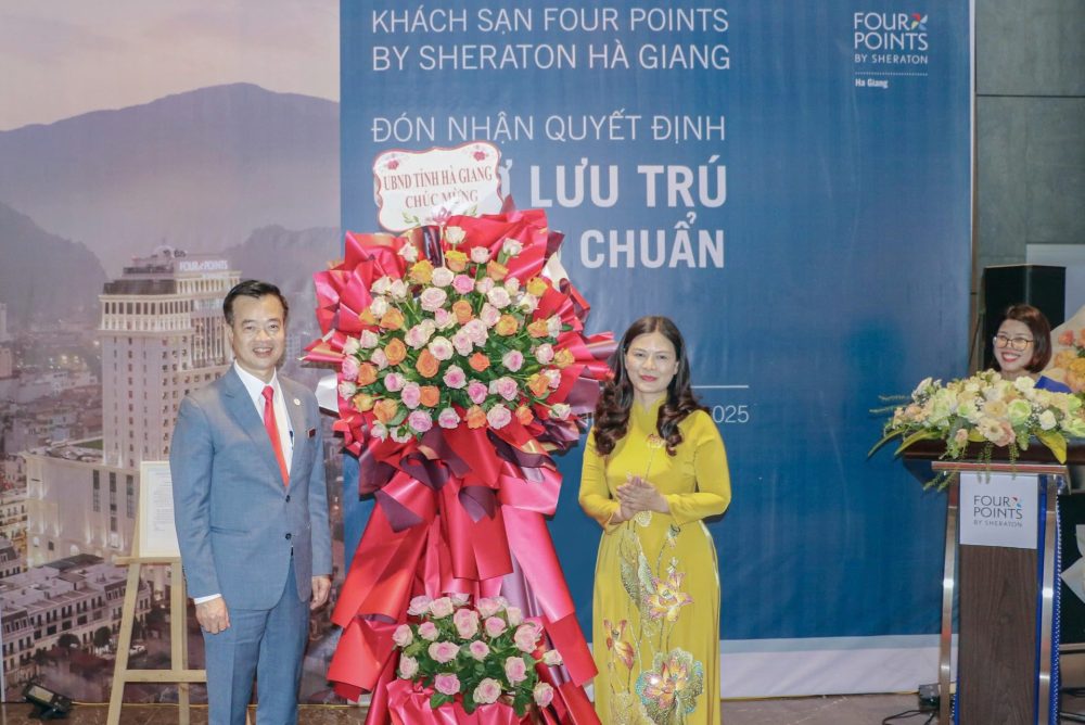 Hà Giang có khách sạn 5 sao đầu tiên được trao chứng nhận của Cục Du lịch Quốc gia Việt Nam