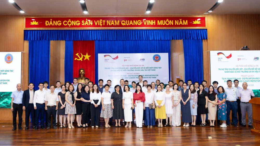 Khởi động Dự án “Trung tâm Chuyển đổi kép – Chuyển đổi số và Đổi mới sáng tạo nhằm bảo vệ môi trường và khí hậu tại Việt Nam”