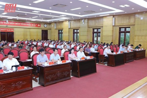 Hội nghị trực tuyến “Tập huấn chuyên môn, nghiệp vụ công tác tổ chức xây dựng Đảng, quản lý nhà nước, tổ chức và hoạt động của MTTQ, các đoàn thể chính trị ở cấp xã (mới) tại tỉnh Thanh Hóa Hội nghị trực tuyến “Tập huấn chuyên môn, nghiệp vụ công tác tổ chức xây dựng Đảng, quản lý nhà nước, tổ chức và hoạt động của MTTQ, các đoàn thể chính trị ở cấp xã (mới) tại tỉnh Thanh Hóa