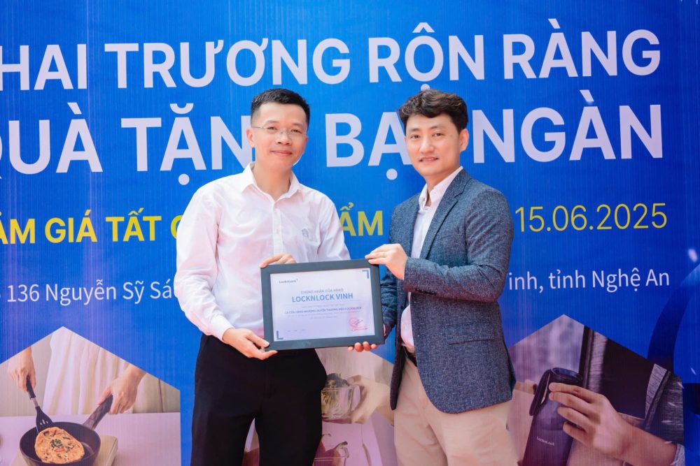 Khai trương cửa hàng mới tại Vinh, LocknLock tung ưu đãi “khủng” Khai trương cửa hàng mới tại Vinh, LocknLock tung ưu đãi “khủng”