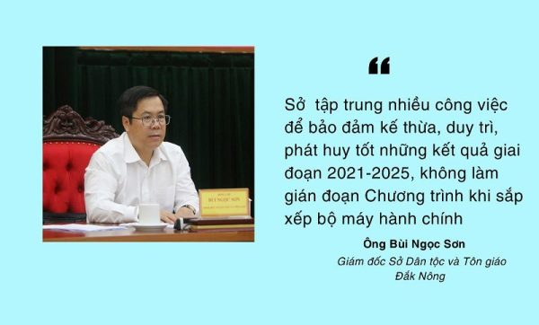 Hiệu quả từ Chương trình MTQG phát triển kinh tế - xã hội cho vùng đồng bào DTTS và miền núi tỉnh Đắk Nông