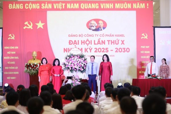 HANEL TỔ CHỨC THÀNH CÔNG ĐẠI HỘI ĐẢNG BỘ CÔNG TY LẦN THỨ X, NHIỆM KỲ 2025-2030 HANEL TỔ CHỨC THÀNH CÔNG ĐẠI HỘI ĐẢNG BỘ CÔNG TY LẦN THỨ X, NHIỆM KỲ 2025-2030