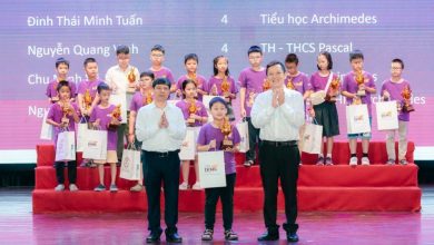 Trao giải khu vực miền Bắc kỳ thi toán quốc tế IKMC 2025 và IMAS 2024 - 2025