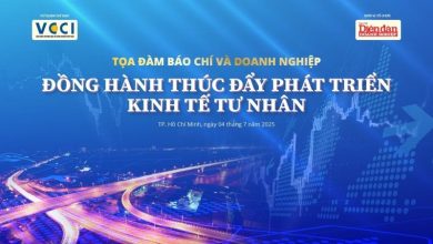 Tọa đàm “Báo chí và doanh nghiệp: Đồng hành thúc đẩy phát triển kinh tế tư nhân”