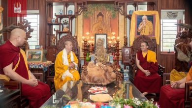 Đoàn phật giáo Nepal tổ chức pháp hội Đạo Sư Lama Norlha tại Chùa Sủi