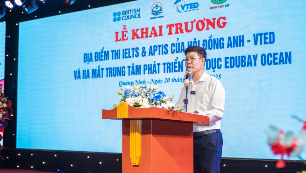 Khai trương địa điểm thi IELTS và APTIS tại Trung tâm Phát triển Giáo dục EduBay Ocean Khai trương địa điểm thi IELTS và APTIS tại Trung tâm Phát triển Giáo dục EduBay Ocean
