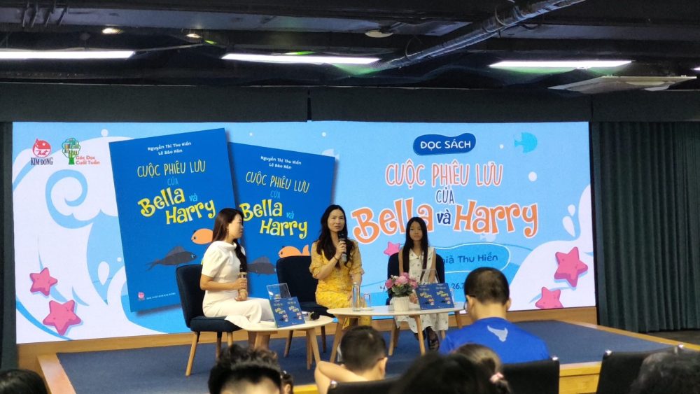 Nhà xuất bản Kim Đồng ra mắt sách “Cuộc phiêu lưu của Bella và Harry” Nhà xuất bản Kim Đồng ra mắt sách “Cuộc phiêu lưu của Bella và Harry”