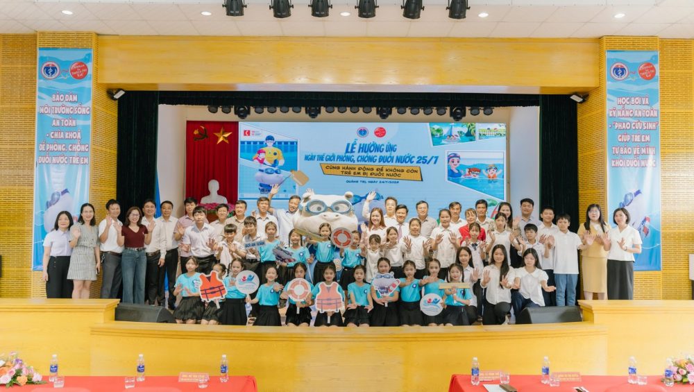 Bộ Y tế phát động chiến dịch truyền thông: Cùng hành động để không còn trẻ em bị đuối nước Bộ Y tế phát động chiến dịch truyền thông: Cùng hành động để không còn trẻ em bị đuối nước