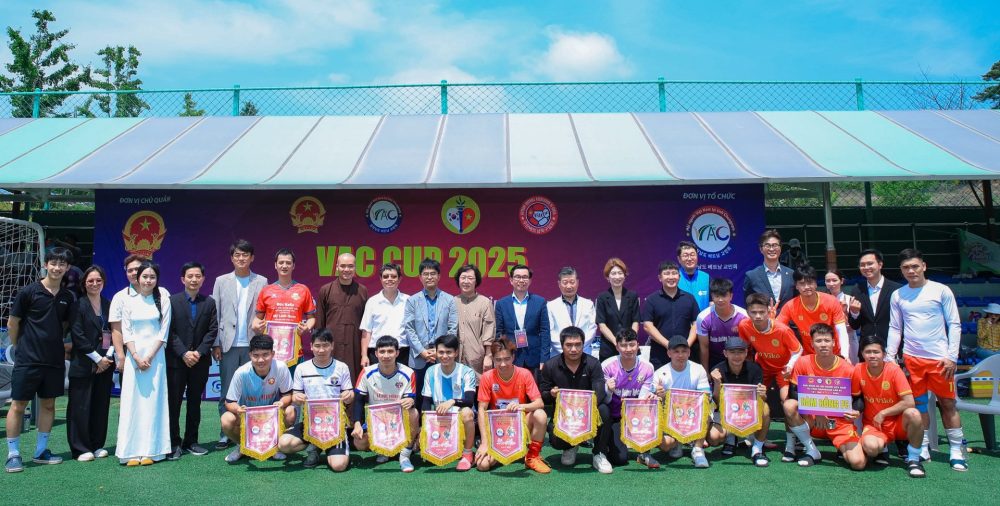Giải bóng đá cộng đồng VAC CUP 2025 lần thứ 2 kết nối cộng đồng người Việt Nam tại Hàn Quốc