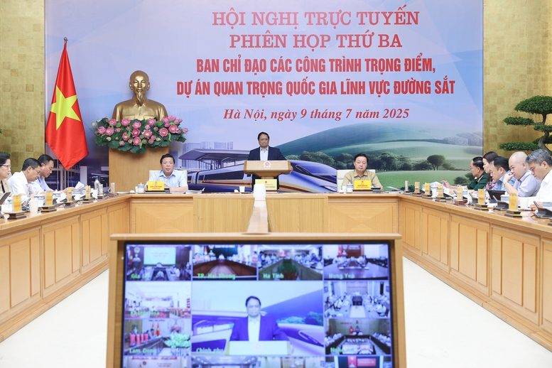 Thủ tướng chủ trì Hội nghị về các công trình, dự án đường sắt Thủ tướng chủ trì Hội nghị về các công trình, dự án đường sắt