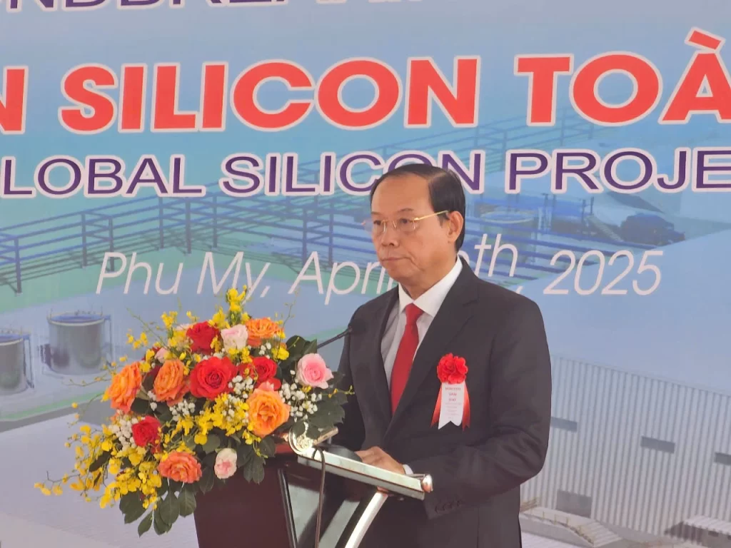 Khởi động dự án silicon đa tinh thể dùng cho bán dẫn tại Bà Rịa- Vũng Tàu Khởi động dự án silicon đa tinh thể dùng cho bán dẫn tại Bà Rịa- Vũng Tàu