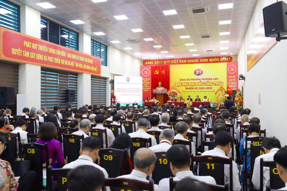 Đại hội đại biểu Đảng bộ phường Phương Liệt lần thứ I: quyết tâm thúc đẩy tăng trưởng kinh tế bền vững