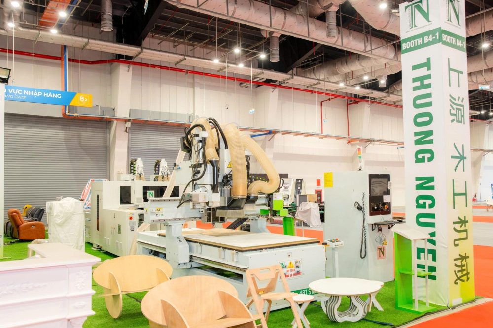 Khai mạc Hội chợ Máy và Nguyên liệu gỗ quốc tế Bình Dương Khai mạc Hội chợ Máy và Nguyên liệu gỗ quốc tế Bình Dương