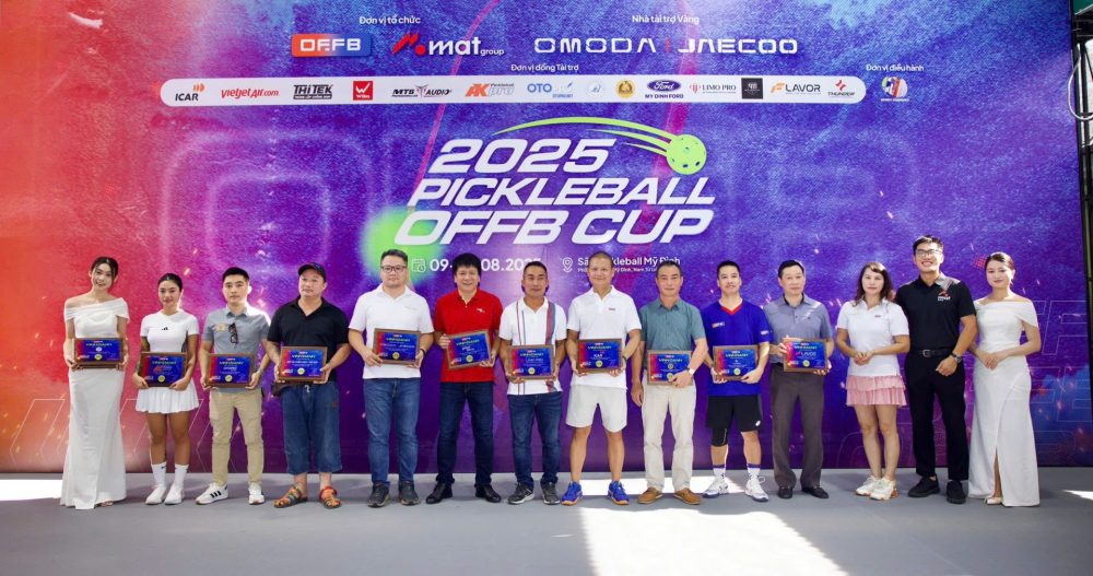 Khởi tranh giải PICKLEBALL OFFB CUP 2025 Khởi tranh giải PICKLEBALL OFFB CUP 2025