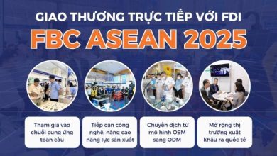 Triển lãm Giao thương quốc tế ngành chế tạo FBC ASEAN 2025 sẽ diễn ra tại Hà Nội vào tháng 9