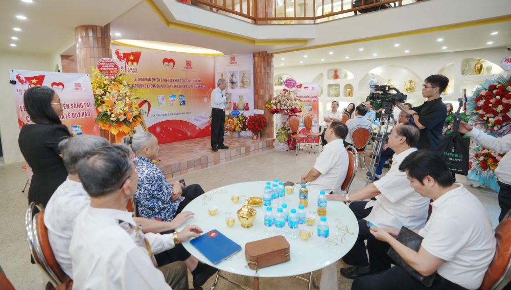 Công bố bản quyền sáng tạo và khai trương Không gian Văn hóa Di sản Gốm sứ NASON Công bố bản quyền sáng tạo và khai trương Không gian Văn hóa Di sản Gốm sứ NASON