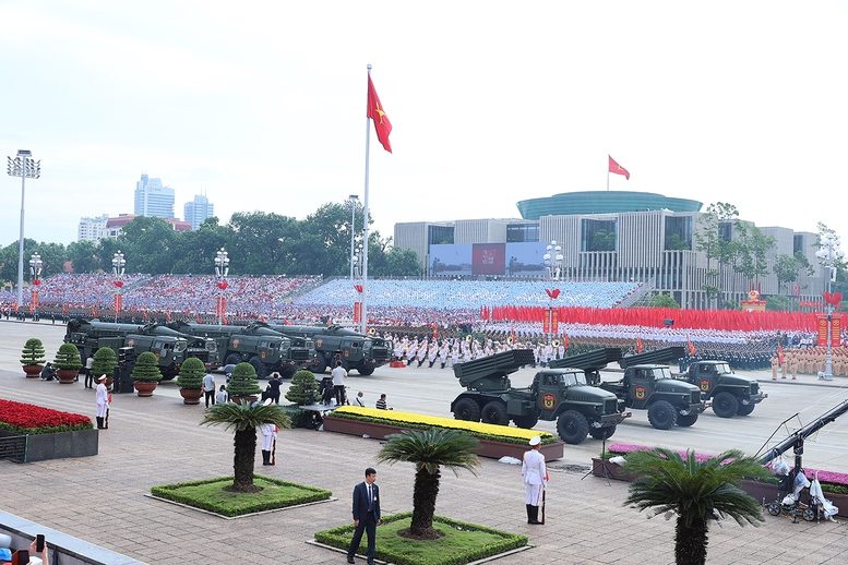 TỔNG THUẬT: Lễ Tổng duyệt chương trình diễu binh, diễu hành kỷ niệm 80 năm Quốc khánh 2/9 TỔNG THUẬT: Lễ Tổng duyệt chương trình diễu binh, diễu hành kỷ niệm 80 năm Quốc khánh 2/9