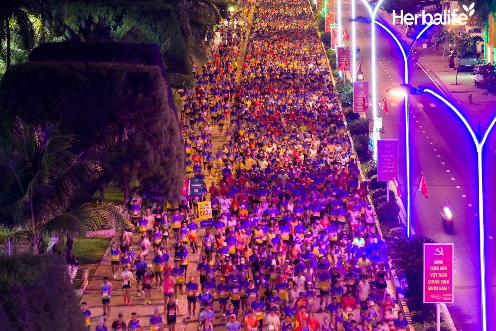 Herbalife Việt Nam đồng hành cùng giải chạy VnExpress Marathon Nha Trang năm thứ tư liên tiếp
