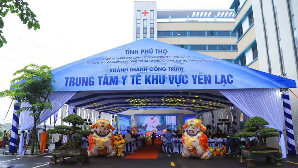 Tỉnh Phú Thọ khánh thành dự án xây dựng, nâng cấp Trung tâm Y tế khu vực Yên Lạc Tỉnh Phú Thọ khánh thành dự án xây dựng, nâng cấp Trung tâm Y tế khu vực Yên Lạc