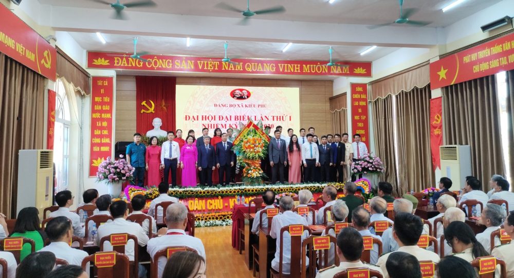 Đại hội đại biểu Đảng bộ xã Kiều Phú lần thứ Nhất: Tiếp tục duy trì tốc độ tăng trưởng kinh tế 2 con số Đại hội đại biểu Đảng bộ xã Kiều Phú lần thứ Nhất: Tiếp tục duy trì tốc độ tăng trưởng kinh tế 2 con số