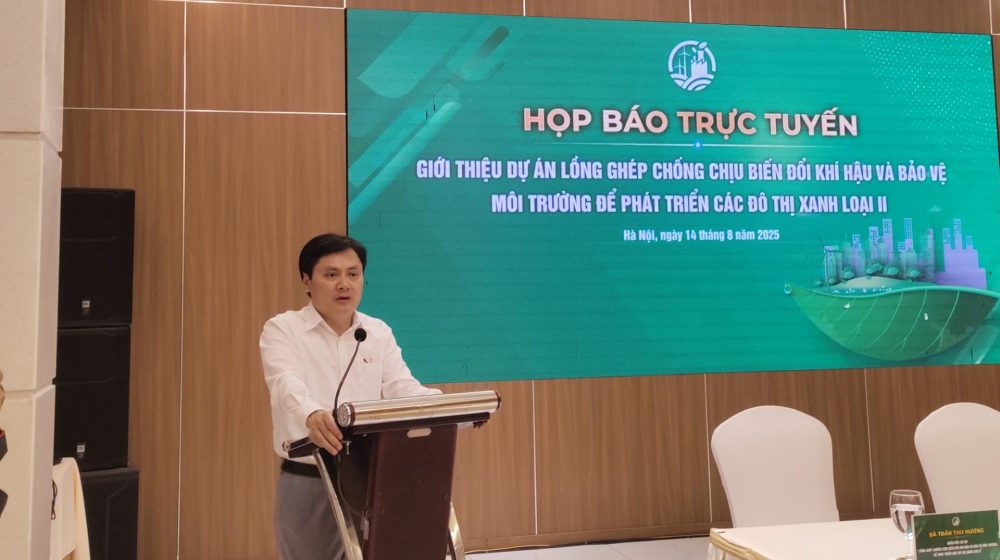 Giới thiệu dự án “Lồng ghép chống chịu biến đổi khí hậu và bảo vệ môi trường để phát triển các đô thị xanh loại II” Giới thiệu dự án “Lồng ghép chống chịu biến đổi khí hậu và bảo vệ môi trường để phát triển các đô thị xanh loại II”