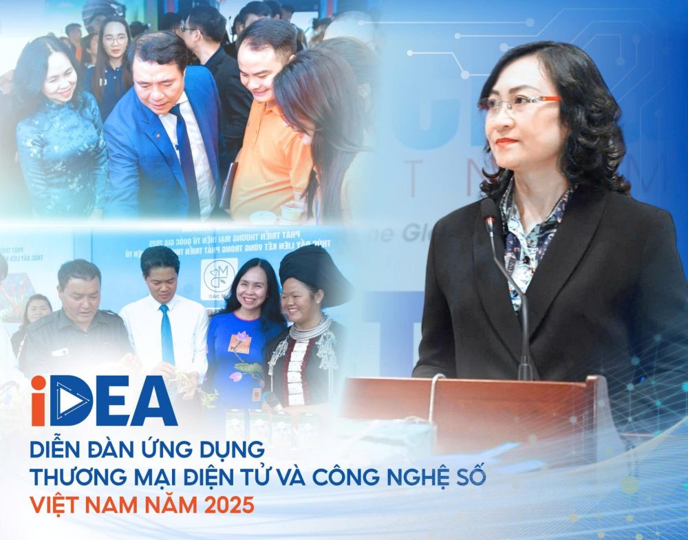 Sắp diễn ra Diễn đàn ứng dụng Thương mại điện tử và Công nghệ số Việt Nam 2025 - Sân chơi kết nối Thương mại điện tử trong nước và quốc tế Sắp diễn ra Diễn đàn ứng dụng Thương mại điện tử và Công nghệ số Việt Nam 2025 - Sân chơi kết nối Thương mại điện tử trong nước và quốc tế