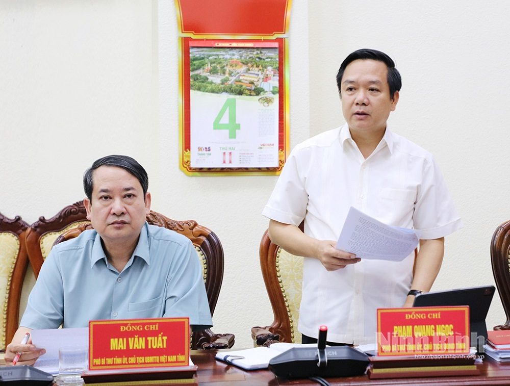 Ninh Bình: Nhiều quyết sách phục vụ phát triển kinh tế - xã hội tỉnh sau sáp nhập Ninh Bình: Nhiều quyết sách phục vụ phát triển kinh tế - xã hội tỉnh sau sáp nhập