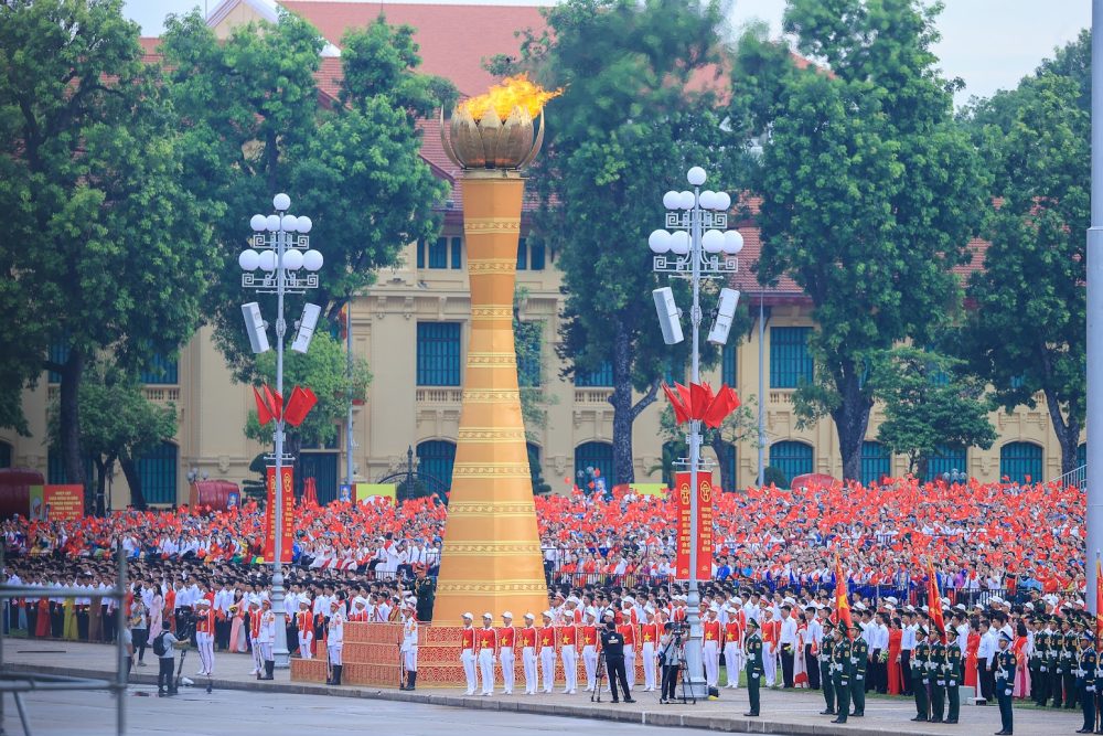 TỔNG THUẬT: Lễ Tổng duyệt chương trình diễu binh, diễu hành kỷ niệm 80 năm Quốc khánh 2/9 TỔNG THUẬT: Lễ Tổng duyệt chương trình diễu binh, diễu hành kỷ niệm 80 năm Quốc khánh 2/9