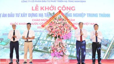 Ninh Bình: Khởi công khu công nghiệp hỗ trợ