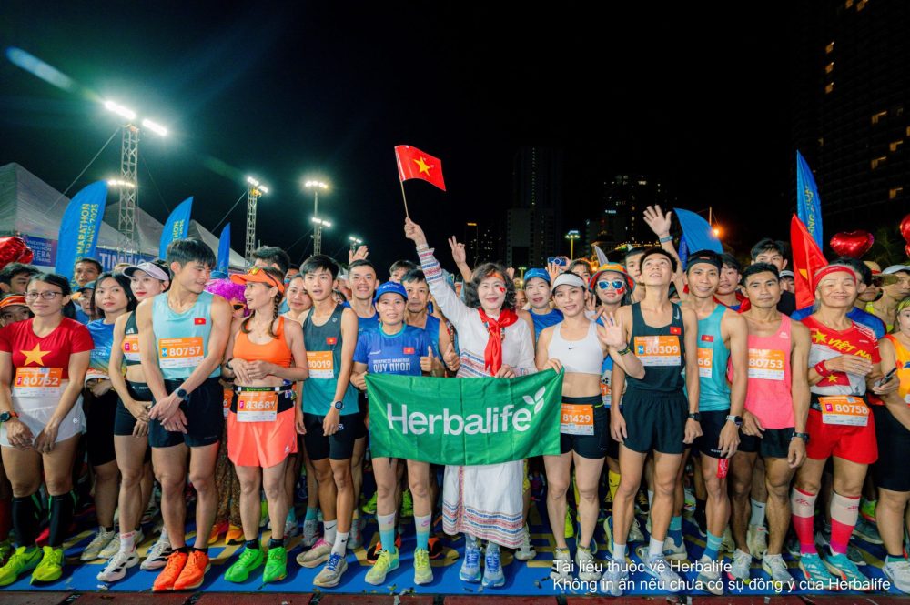 Herbalife Việt Nam đồng hành cùng giải chạy VnExpress Marathon Nha Trang năm thứ tư liên tiếp