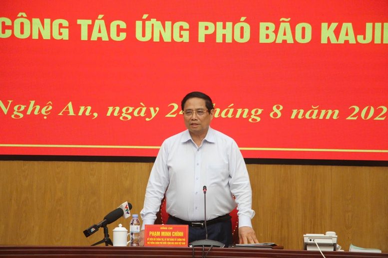 Thủ tướng họp khẩn ứng phó bão số 5: Bảo vệ tính mạng nhân dân là mục tiêu cao nhất Thủ tướng họp khẩn ứng phó bão số 5: Bảo vệ tính mạng nhân dân là mục tiêu cao nhất