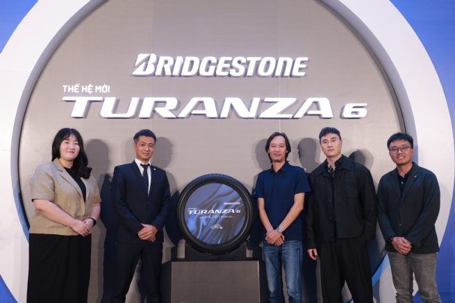 Bridgestone ra mắt dòng lốp cao cấp - TURANZA 6 tại Việt Nam