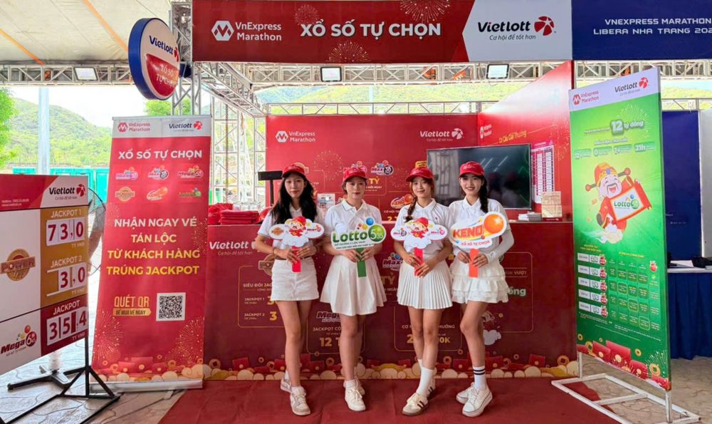 Vietlott đồng hành cùng VnExpress Marathon Libera Nha Trang 2025 Vietlott đồng hành cùng VnExpress Marathon Libera Nha Trang 2025
